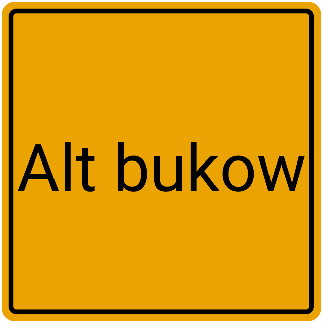 Meldebestätigung Alt Bukow